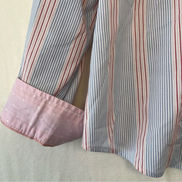 Vintage ll bean striped button up - Picture 4 of 7